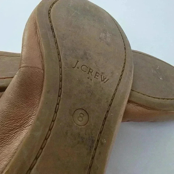 J. Crew Cece Nude Tan Ballet Flats - 8 - Picture 10 of 10